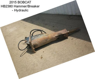 2015 BOBCAT HB2380 Hammer/Breaker - Hydraulic