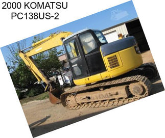 2000 KOMATSU PC138US-2