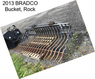 2013 BRADCO Bucket, Rock