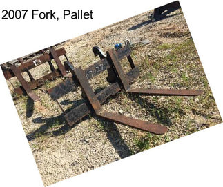 2007 Fork, Pallet