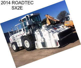 2014 ROADTEC SX2E