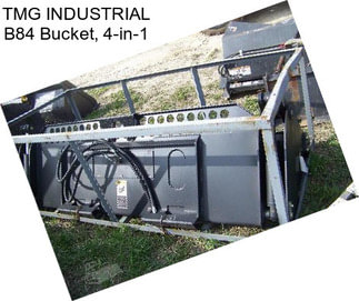 TMG INDUSTRIAL B84 Bucket, 4-in-1