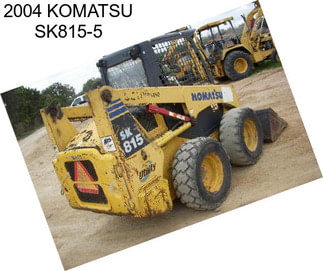 2004 KOMATSU SK815-5