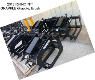 2018 RHINO 7FT GRAPPLE Grapple, Brush