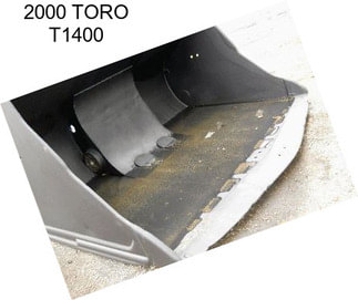 2000 TORO T1400