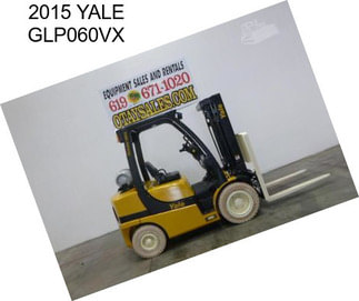 2015 YALE GLP060VX