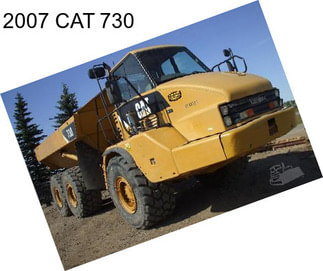 2007 CAT 730