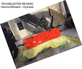 ROCKBLASTER RB1000G Hammer/Breaker - Hydraulic