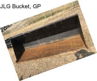 JLG Bucket, GP