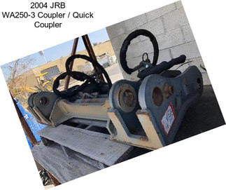 2004 JRB WA250-3 Coupler / Quick Coupler