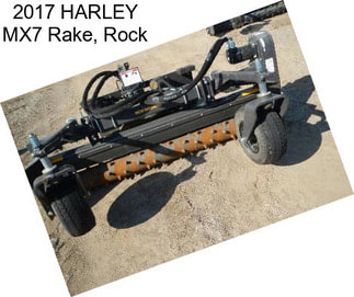 2017 HARLEY MX7 Rake, Rock