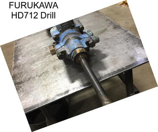 FURUKAWA HD712 Drill