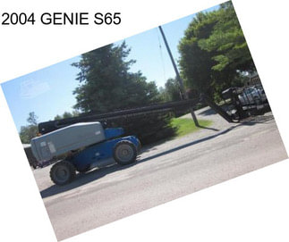 2004 GENIE S65