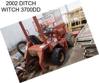 2002 DITCH WITCH 3700DD