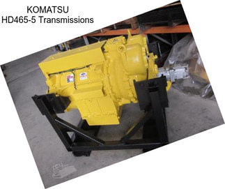 KOMATSU HD465-5 Transmissions