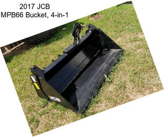 2017 JCB MPB66 Bucket, 4-in-1