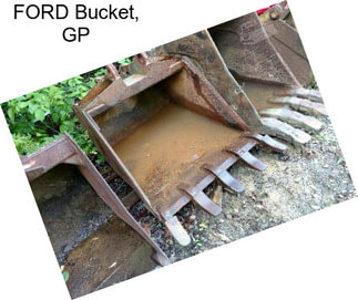 FORD Bucket, GP