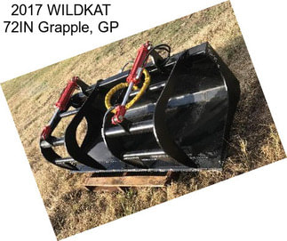 2017 WILDKAT 72IN Grapple, GP