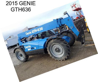 2015 GENIE GTH636