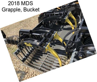 2018 MDS Grapple, Bucket