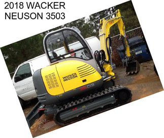 2018 WACKER NEUSON 3503