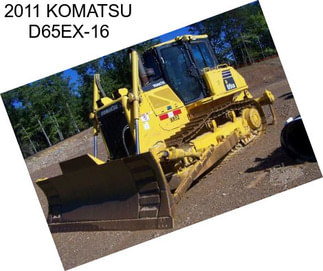 2011 KOMATSU D65EX-16