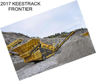 2017 KEESTRACK FRONTIER