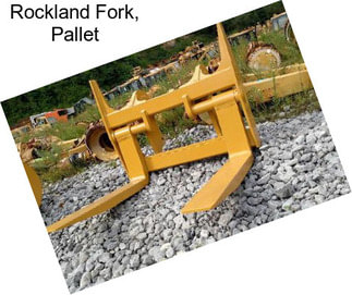 Rockland Fork, Pallet