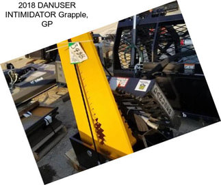 2018 DANUSER INTIMIDATOR Grapple, GP