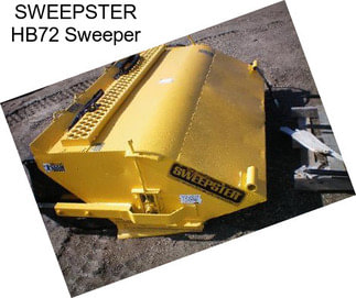 SWEEPSTER HB72 Sweeper