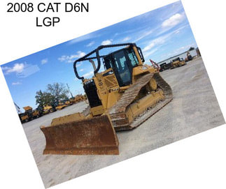 2008 CAT D6N LGP