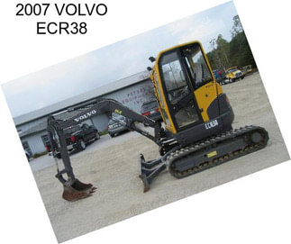 2007 VOLVO ECR38