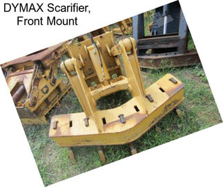 DYMAX Scarifier, Front Mount