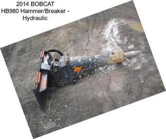 2014 BOBCAT HB980 Hammer/Breaker - Hydraulic