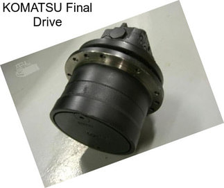 KOMATSU Final Drive