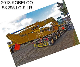 2013 KOBELCO SK295 LC-9 LR