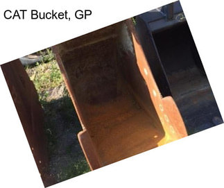 CAT Bucket, GP