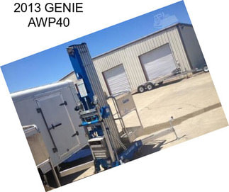 2013 GENIE AWP40