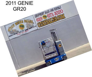 2011 GENIE GR20