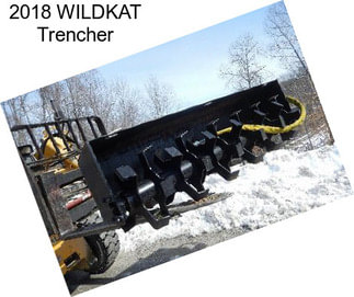2018 WILDKAT Trencher