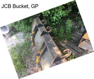 JCB Bucket, GP