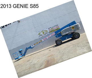 2013 GENIE S85