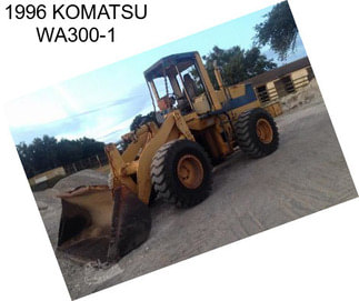 1996 KOMATSU WA300-1
