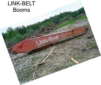 LINK-BELT Booms