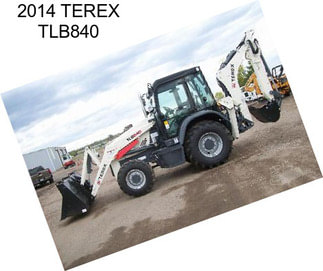 2014 TEREX TLB840