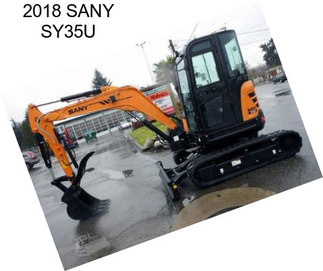2018 SANY SY35U