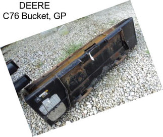 DEERE C76 Bucket, GP