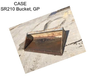 CASE SR210 Bucket, GP