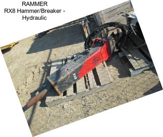 RAMMER RX8 Hammer/Breaker - Hydraulic