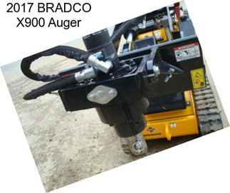 2017 BRADCO X900 Auger